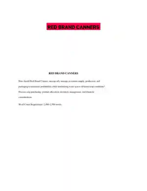 RED BRAND CANNERS