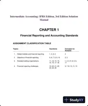 Intermediate Accounting: IFRS Edition, 3rd Edition Solution Manual