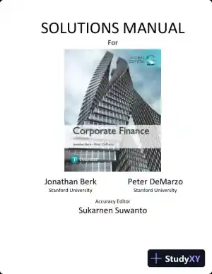 Solution Manual for Corporate Finance , 4th Edition