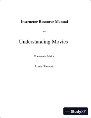 Class Notes for Understanding Movies, 14th Edition