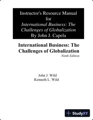Solution Manual for International Business: The Challenges of Globalization, 9th Edition
