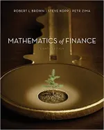 Mathematics Of Finance by Robert Brown, Steve Kopp - Image 1
