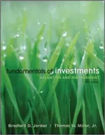 Fundamentals Of Investments by Bradford D. Jordan, Thomas Miller - Image 1