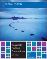 Corporate Finance Foundations by Geoffrey A. Hirt, Stanley B. Block, Bartley R. Danielsen - Image 1