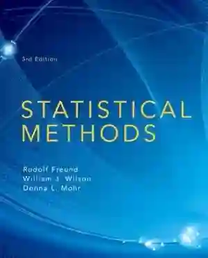 Cover of Statistical Methods by Donna Mohr, William Wilson, Rudolf Freund