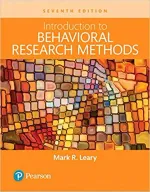 Introduction To Behavioral Research Methods by Mark R. Leary - Image 1