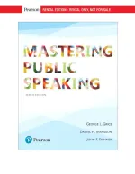 Mastering Public Speaking by George L. Grice, John F. Skinner, Daniel H. Mansson - Image 1