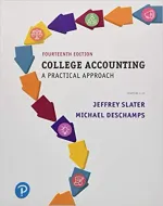 College Accounting by Jeffrey Slater, Jeffrey Slater, Mike Deschamps - Image 1