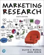 Marketing Research by Alvin C. Burns, Alvin C. Burns, Ann Veeck, Ronald F. Bush - Image 1