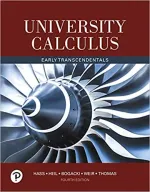 University Calculus: Early Transcendentals by Joel R. Hass, Christopher E. Heil, Przemyslaw Bogacki, Maurice D. Weir, George B. Thomas - Image 1