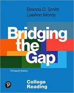 Bridging The Gap: College Reading by Brenda D. Smith, LeeAnn Morris - Image 1