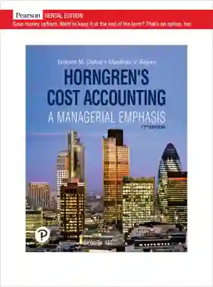 Cover of Horngren's Cost Accounting by Srikant M. Datar, Madhav V. Rajan