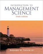 Introduction To Management Science by Bernard W. Taylor - Image 1