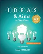 IDEAS And Aims For College Writing by Tim Taylor, Linda Copeland - Image 1