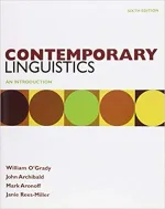 Contemporary Linguistic Analysis: An Introduction by William O'Grady, John Archibald, Mark Aronoff, Janie Rees-Miller - Image 1