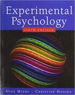 Experimental Psychology by Anne Myers Christine Hansen - Image 1