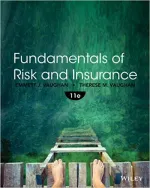 Fundamentals Of Risk And Insurance by Emmett J. Vaughan, Therese M. Vaughan - Image 1