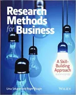 Research Methods For Business: A Skill Building Approach by Uma Sekaran, Roger Bougie - Image 1