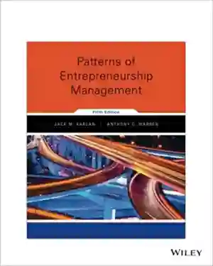 Cover of Patterns Of Entrepreneurship Management by Jack M. Kaplan, Anthony C. Warren, Jack McGourty