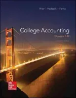 College Accounting by John Ellis Price, M. David Haddock Jr., Michael Farina - Image 1