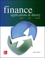 Finance: Applications And Theory by Marcia Cornett, Troy Adair, John Nofsinger - Image 1