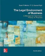 The Legal Environment Of Business, A Managerial Approach: Theory To Practice by Sean Melvin, Enrique Guerra-Pujol - Image 1