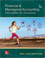 Financial And Managerial Accounting by John Wild, Ken Shaw, Barbara Chiappetta - Image 1