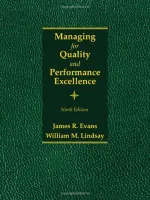 Managing For Quality And Performance Excellence by James R. Evans, William M. Lindsay - Image 1