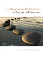 Contemporary Mathematics For Business And Consumers by Robert Brechner, Geroge Bergeman - Image 1