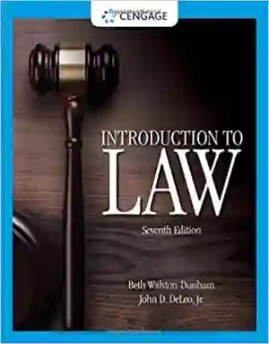 Cover of Introduction To Law by Beth Walston-Dunham