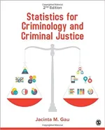 Statistics For Criminology And Criminal Justice by Jacinta M. Gau - Image 1