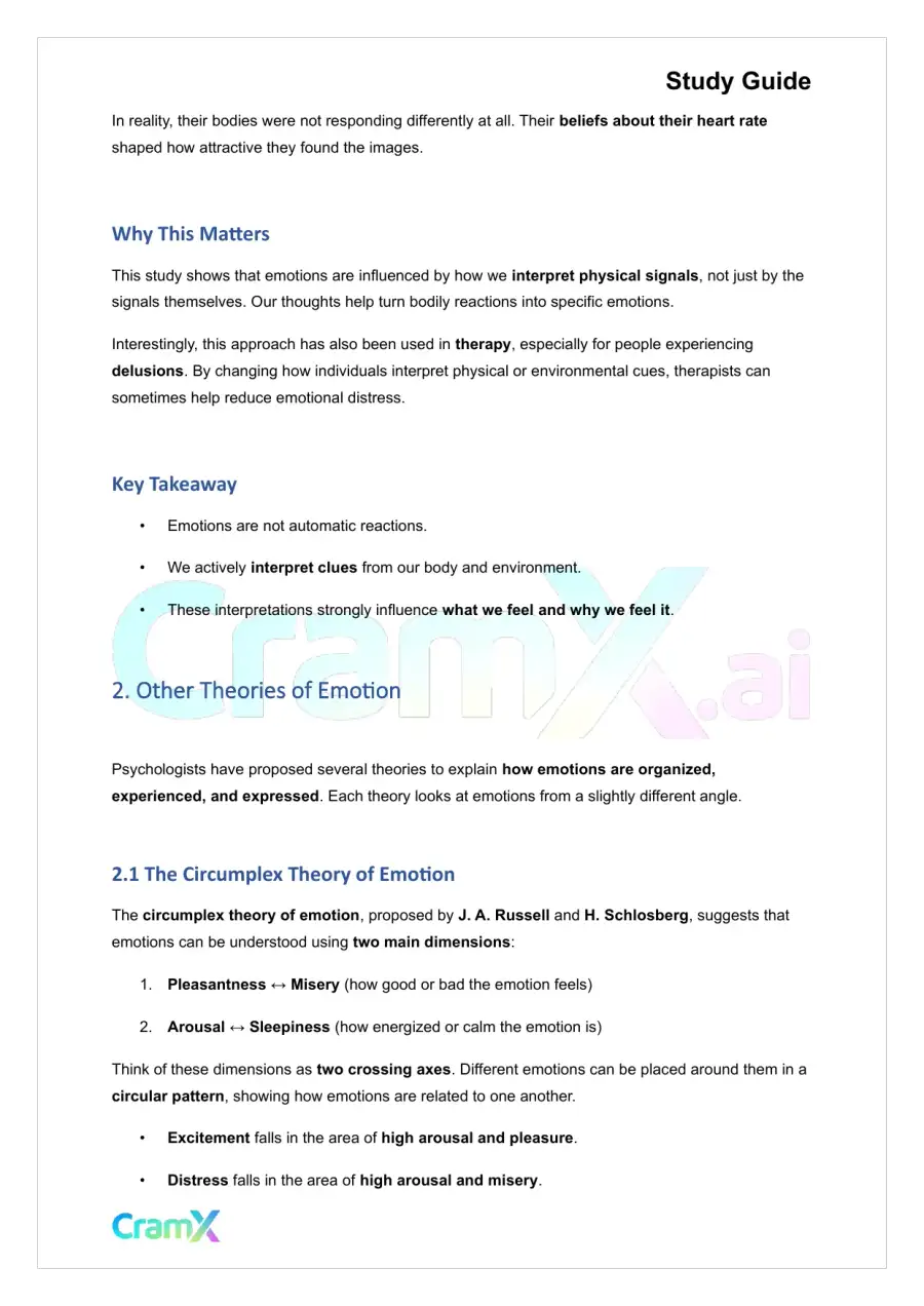 Psychology - Psychology Emotions, page 2