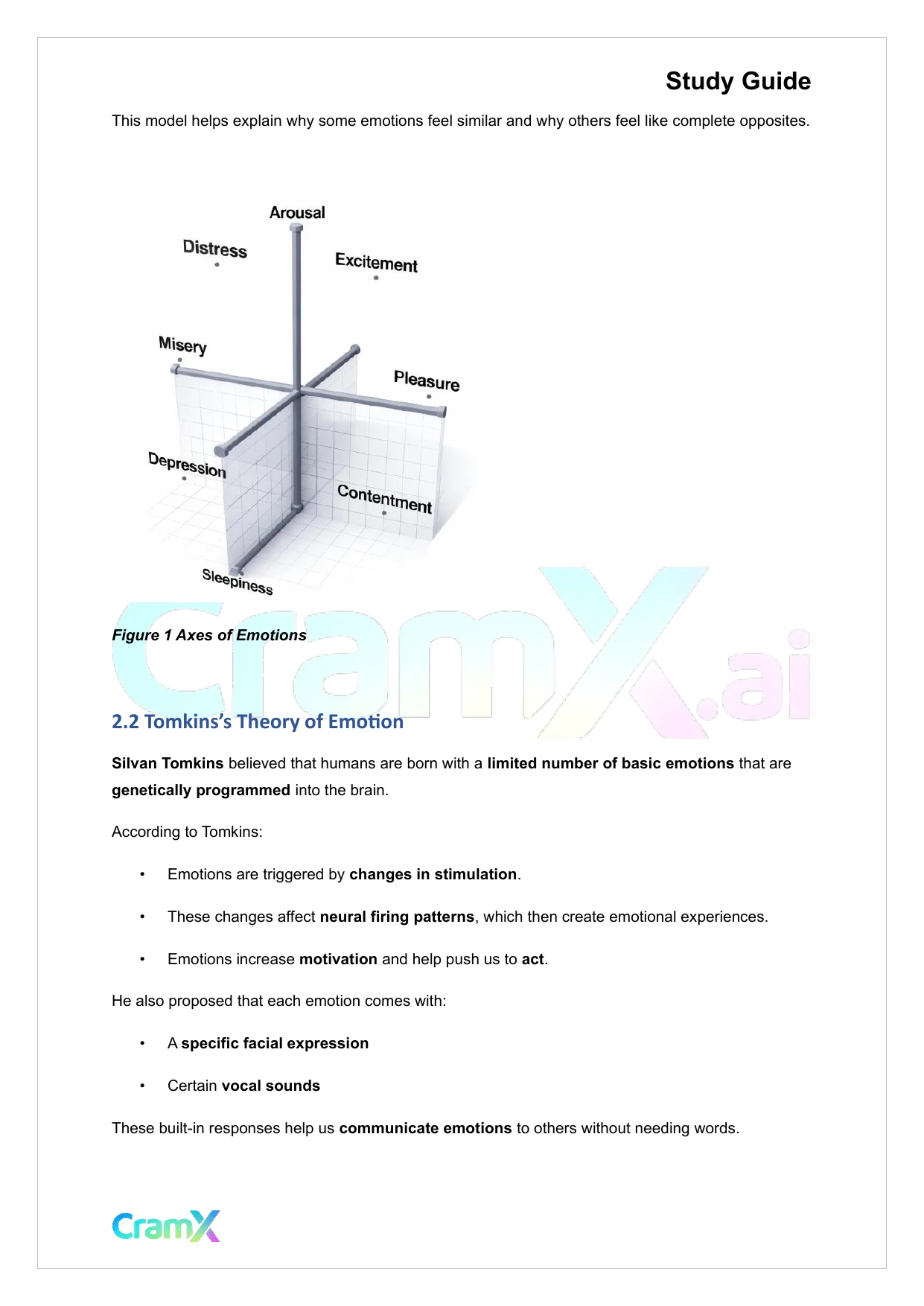 Psychology - Psychology Emotions - Page 3 preview image