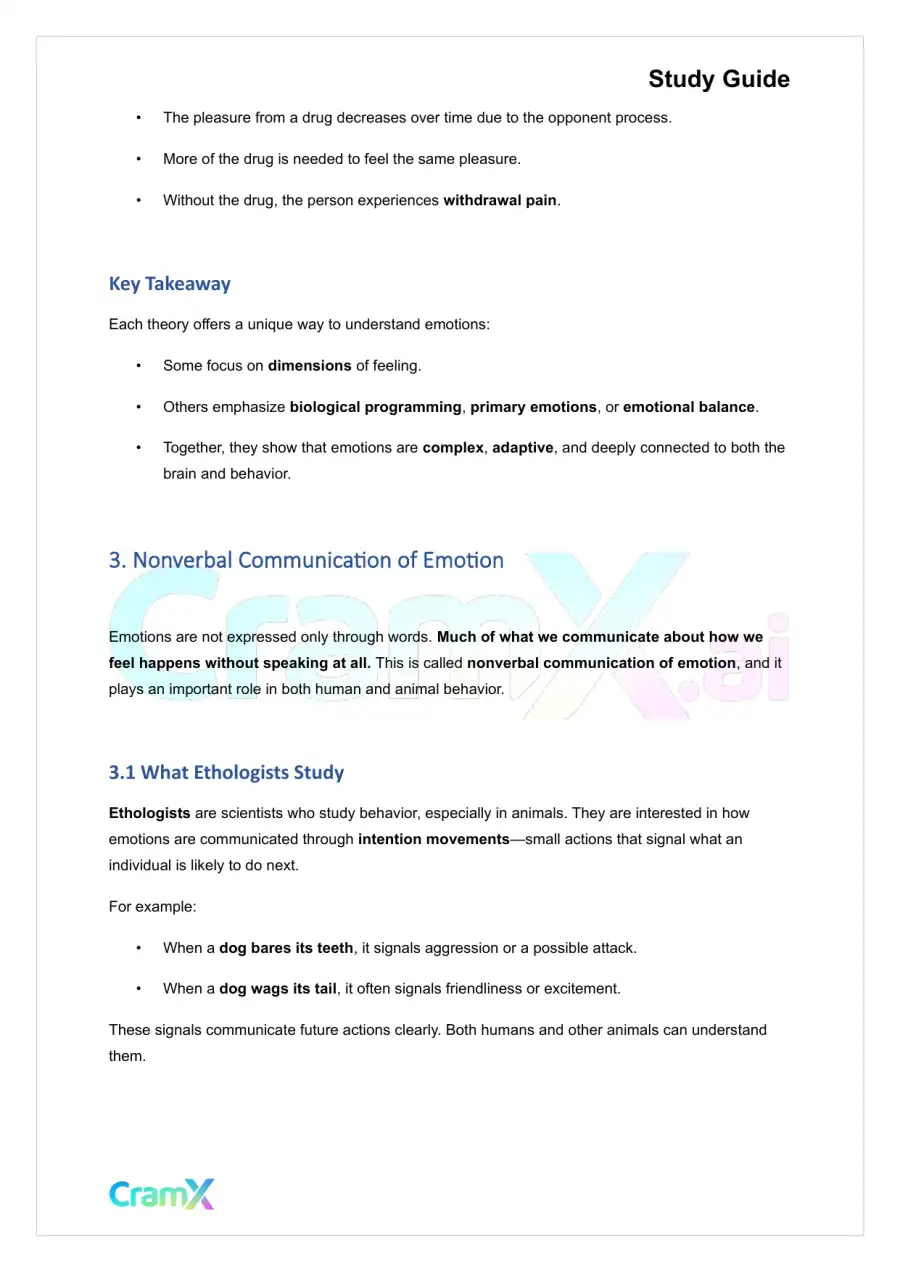 Psychology - Psychology Emotions, page 6