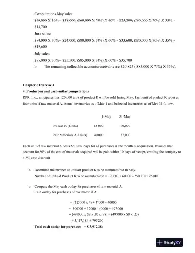 Financial Planning and Budget Analysis - Page 3 preview image