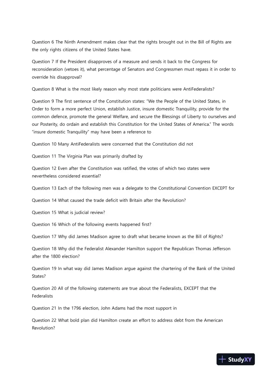 Liberty University HIUS 221 Quiz 4 Complete Solutions Correct Answers Key, page 4