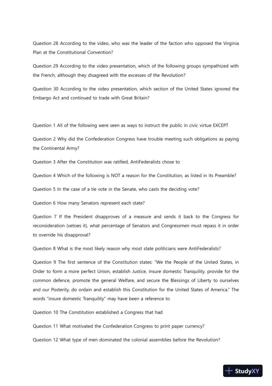 Liberty University HIUS 221 Quiz 4 Complete Solutions Correct Answers Key, page 7