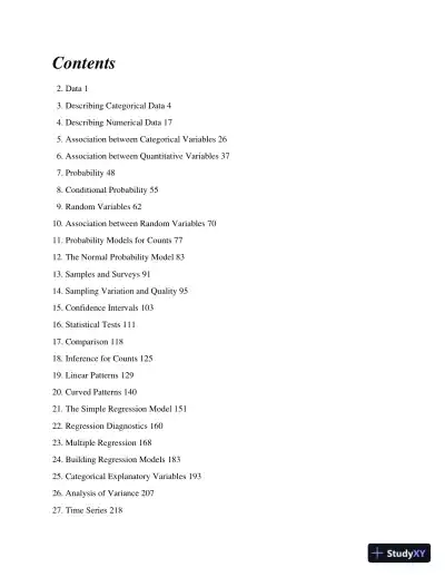 Solution Manual for Statistics for Business: Decision Making and Analysis, 3rd Edition - Page 3 preview image