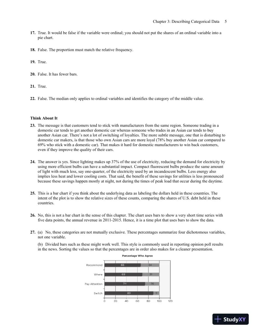 Solution Manual for Statistics for Business: Decision Making and Analysis, 3rd Edition, page 9