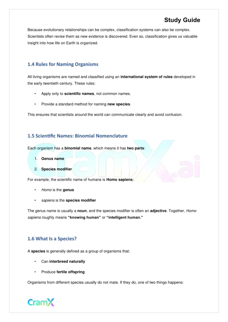 Biology - The Unity and Diversity of Life, page 2