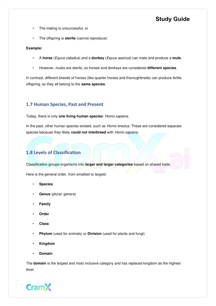Biology - The Unity and Diversity of Life, page 3