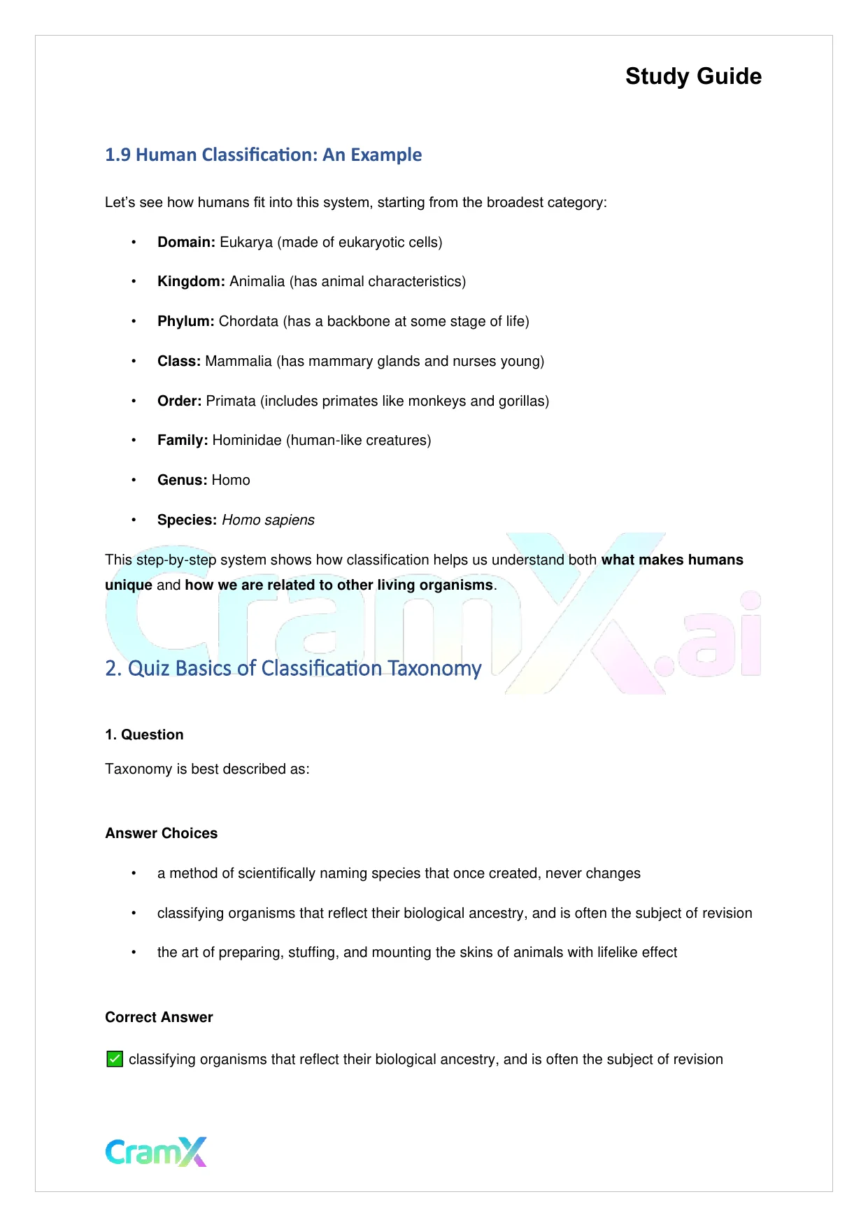 Biology - The Unity and Diversity of Life - Page 4 preview image