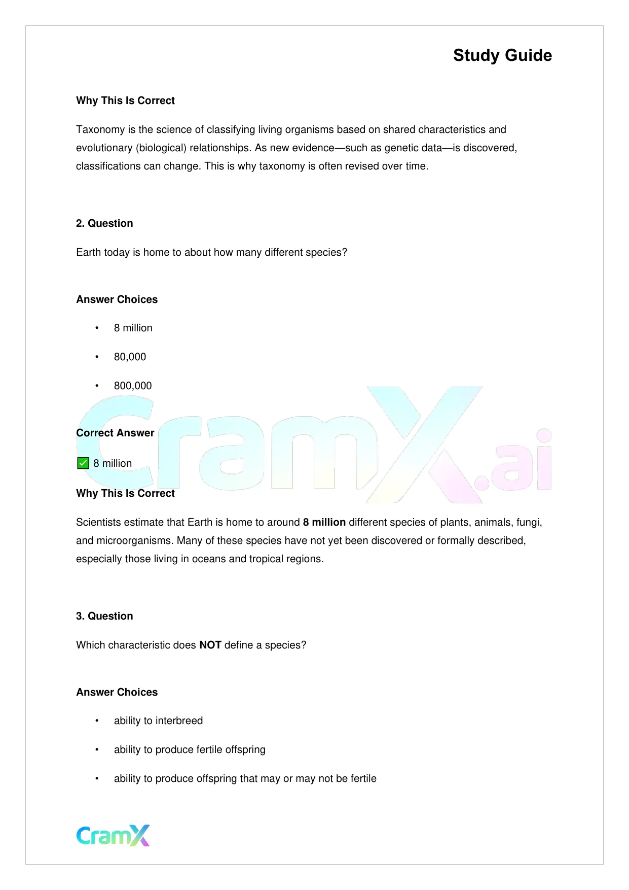 Biology - The Unity and Diversity of Life - Page 5 preview image