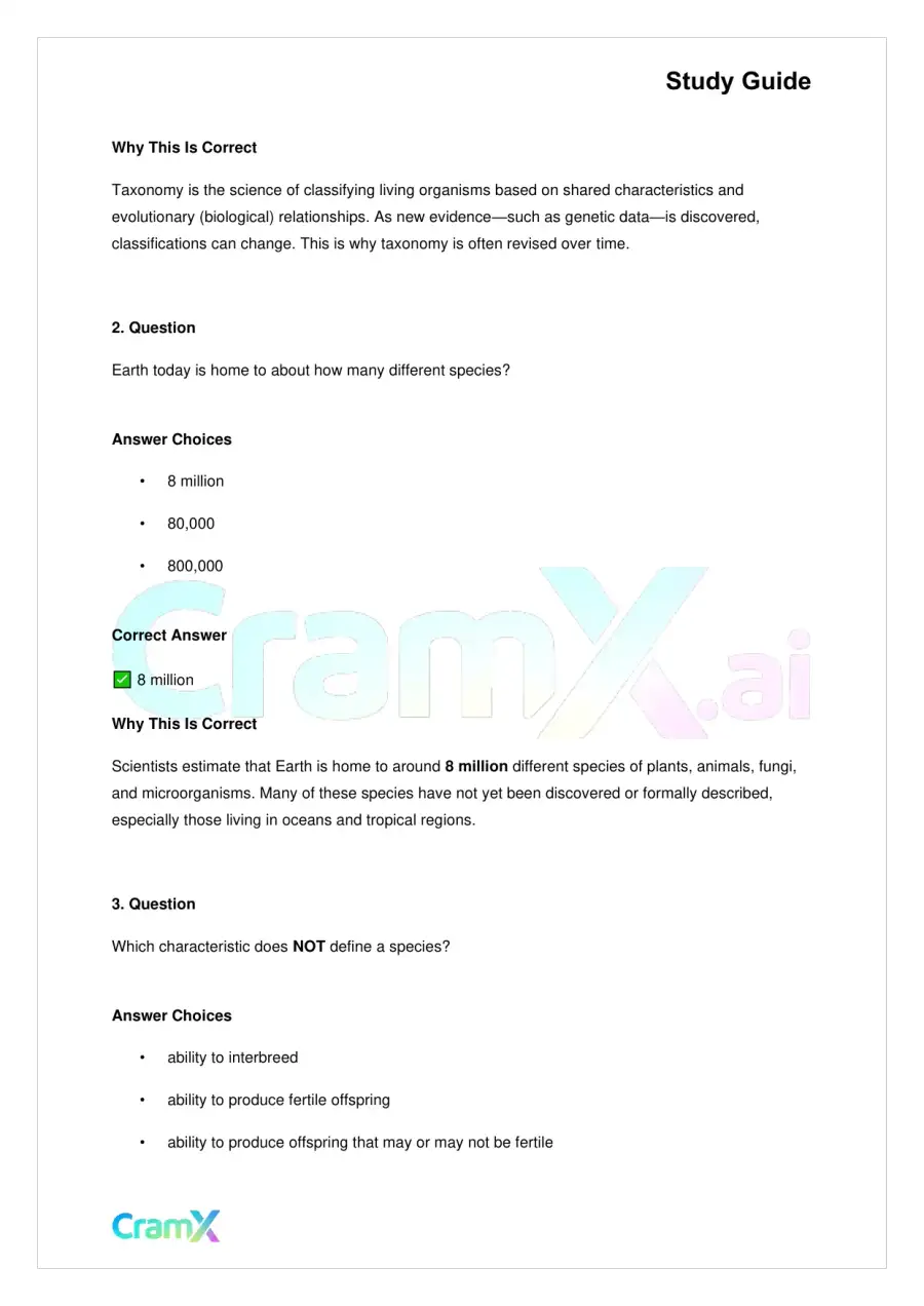Biology - The Unity and Diversity of Life, page 5