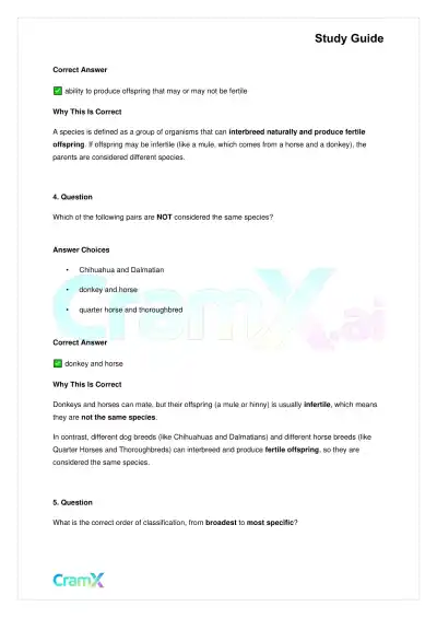 Biology - The Unity and Diversity of Life - Page 6 preview image