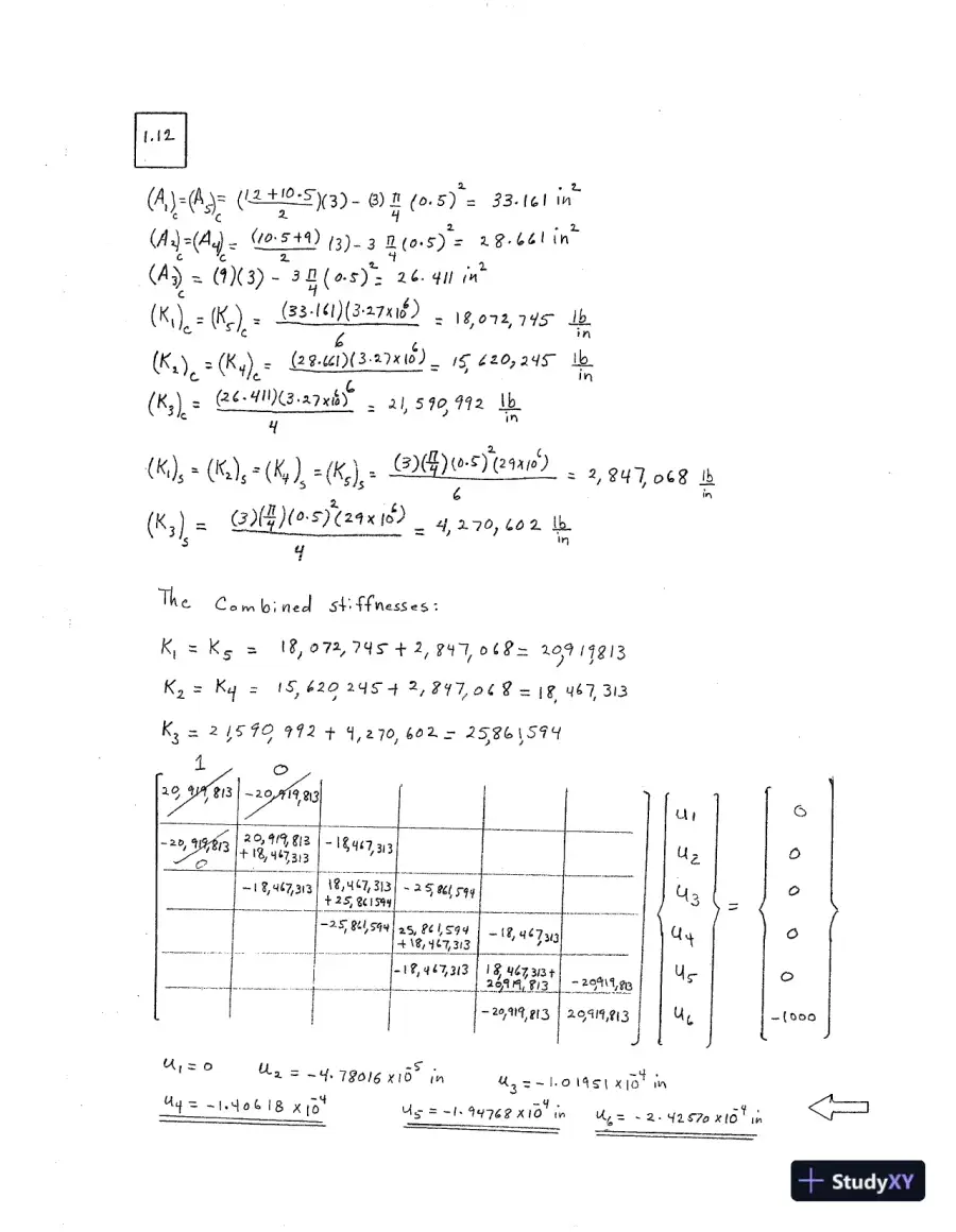 Solution Manual for Finite Element Analysis Theory and Application with ANSYS, 4th Edition, page 13