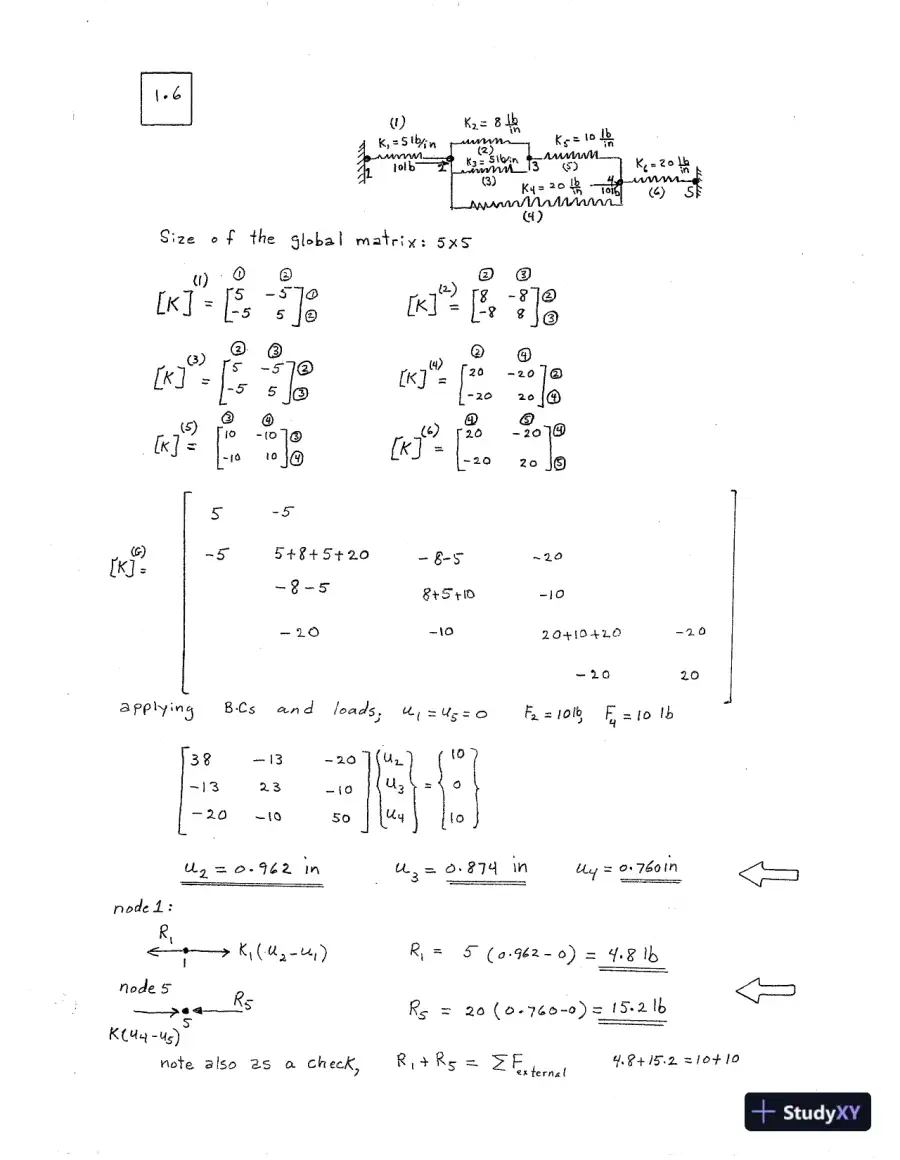 Solution Manual for Finite Element Analysis Theory and Application with ANSYS, 4th Edition, page 8