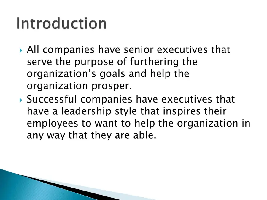 Organizational Leaders, page 2