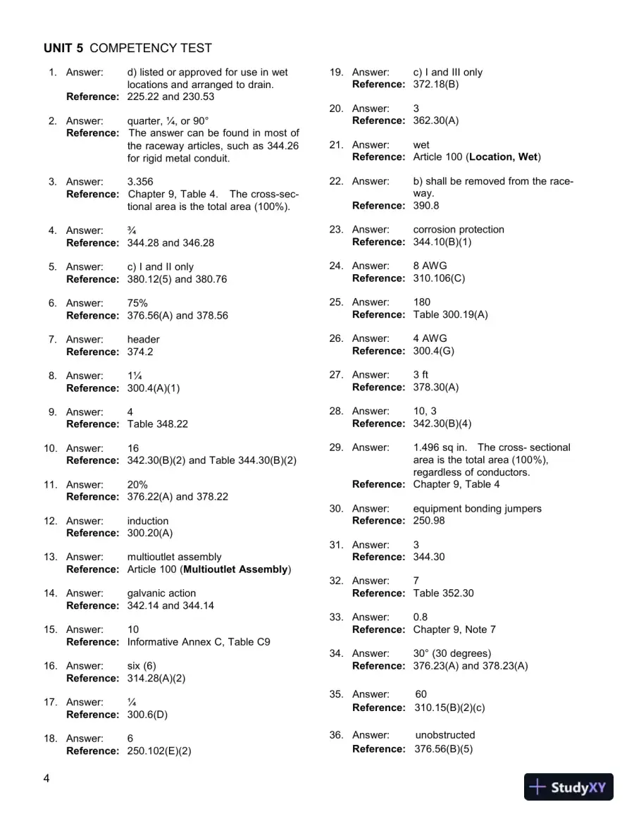 Solution Manual For Illustrated Guide to the National Electrical Code, 7th Edition, page 10