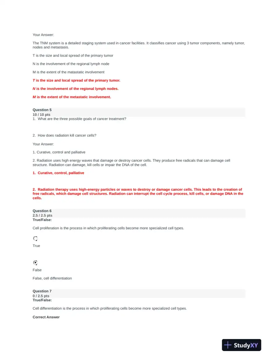 NURS231 Pathophysiology Module 2 With Answers (21 Solved Questions), page 3